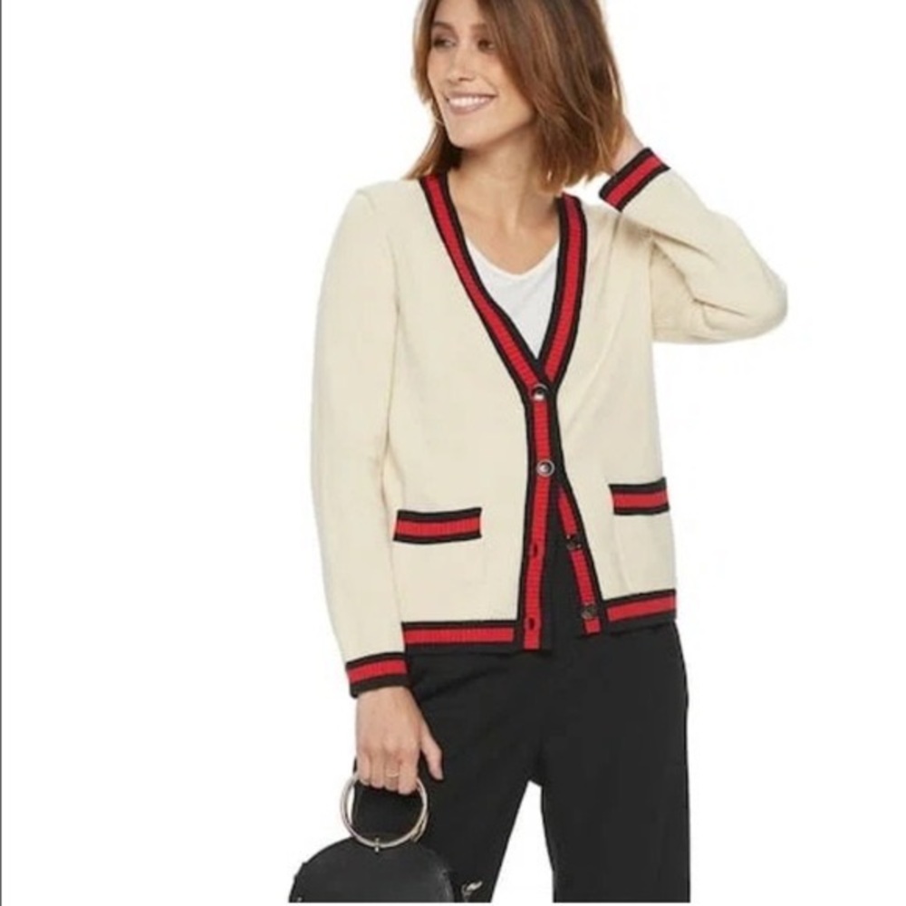 Popsugar Varsity Cardigan